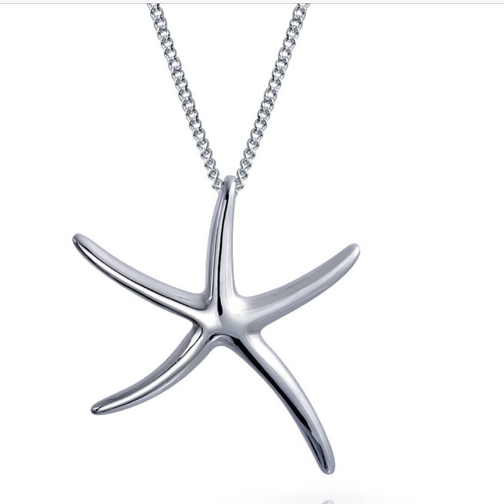 Starfish necklace charm - Picture 1 of 5